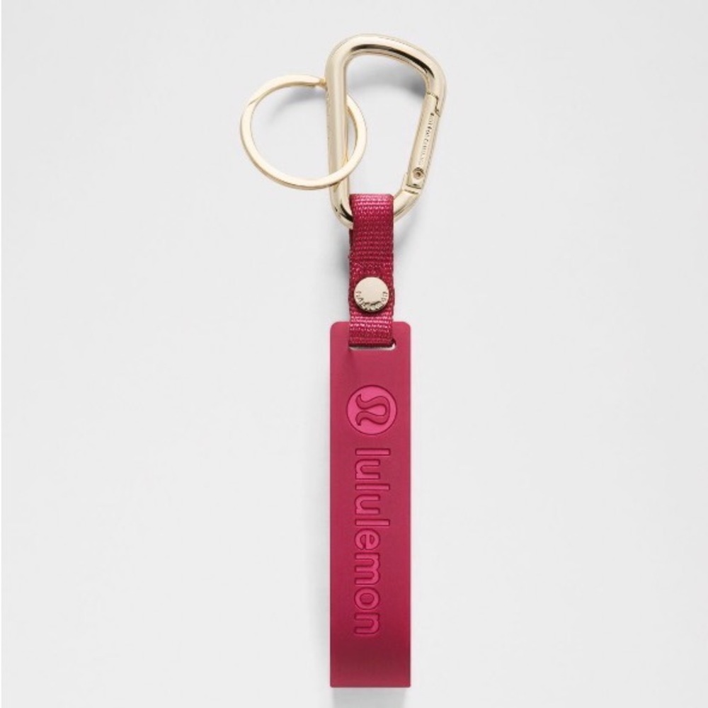 Lululemon Athletica Berry Keychain Holder